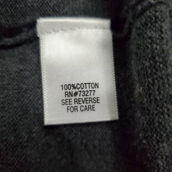 Croft & Barrow XL Gray Cardigan Sweater - Picture 3 of 6